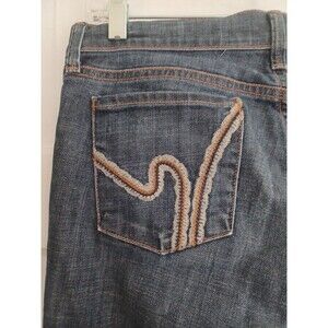 Citizens of Humanity Kelly #001 jeans low waist bootcut womens 29 embroidery